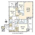 パークシティ中央湊ザタワー8階25,500万円