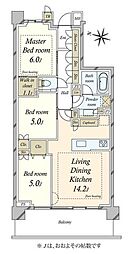間取図画像 3LDK