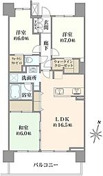 グランシーナ蘇我ザ・プレミアム 3LDKの間取図画像