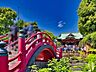 周辺：亀戸天神社 1300m