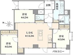 ライオンズステーションプラザ大島 3LDKの間取図画像