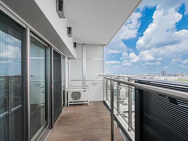 バルコニーを拡大表示