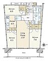 深沢ハウスK棟8階18,750万円