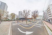 入新井西公園 220m