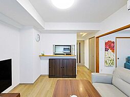 ライオンズガーデン豊島園 3DKのリビング/ダイニング