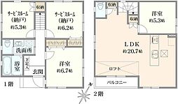 練馬区小竹町1丁目 新築分譲住宅 2号棟全2棟