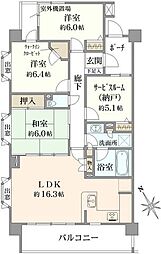 間取図画像 3SLDK