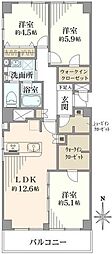 間取図画像 3LDK