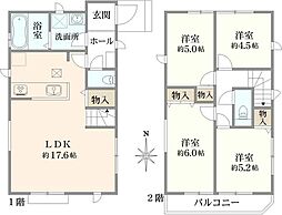 西東京市新町3丁目 新築戸建 E号棟