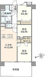 間取図画像 3LDK