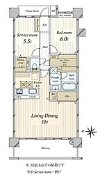 間取図画像 1SLDK