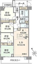 間取図画像 4LDK