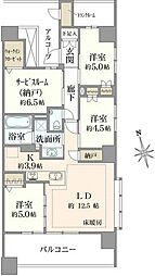 プラウドシティ日吉レジデンス3 3SLDKの間取図画像