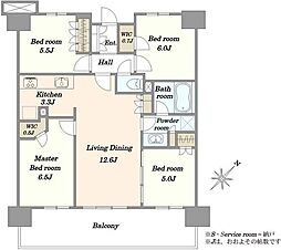 間取図画像 4LDK