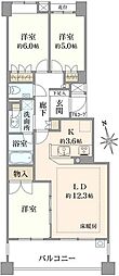 武蔵野ガレリアヴェルデテラッツァ 3LDKの間取図画像
