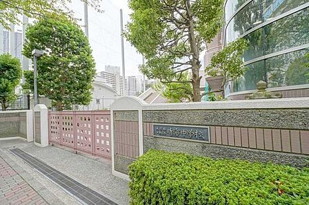 晴海中学校 590m