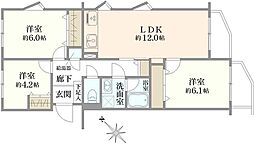 間取図画像 3LDK