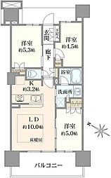 間取図画像 3LDK