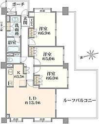 間取図画像 3LDK