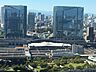 周辺：建設中の高輪ゲートウェイ連絡通路 1000m