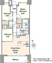 間取図画像 3SLDK