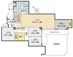間取図画像 4LDK