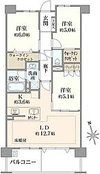 ヴェレーナシティ藤沢 3LDKの間取図画像