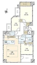 間取図画像 3LDK