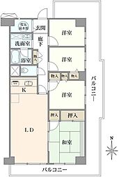 間取図画像 4LDK