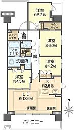 間取図画像 4LDK