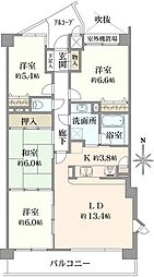 間取図画像 4LDK