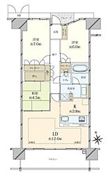 間取図画像 3LDK