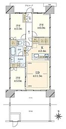 間取図画像 3SLDK