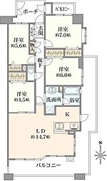間取図画像 4LDK