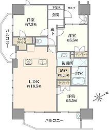 間取図画像 3SLDK