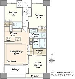 間取図画像 3LDK