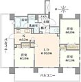 クリオ武蔵新城4階5,480万円