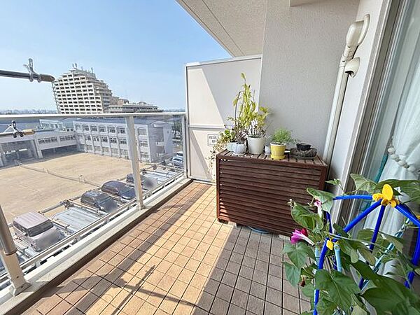 バルコニーを拡大表示