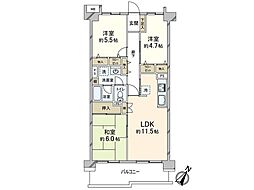 間取図画像 3LDK