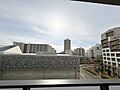 バルコニーから...