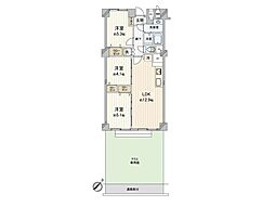 アドミレー成増 3LDKの間取図画像