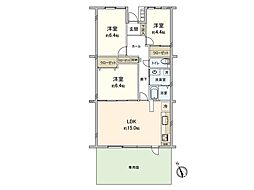 コープ保土ケ谷A棟 3LDKの間取図画像