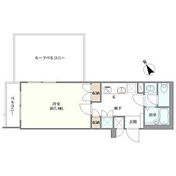 菱和パレス高輪壱番館の間取図画像
