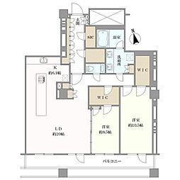 ザ・ウエストミンスター六本木の間取図画像