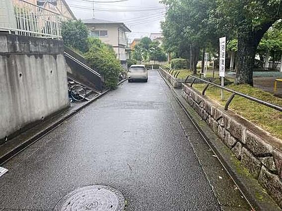 前面道路・現地