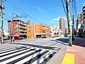 現地前道路