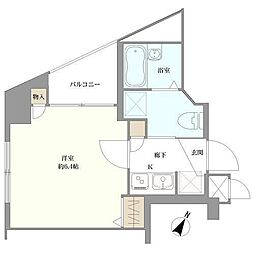メインステージ日本橋箱崎4の間取図画像