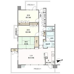 間取図画像 3LDK