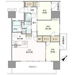 間取図画像 3LDK