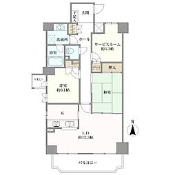間取図画像 2SLDK